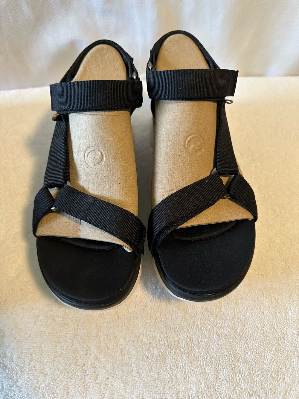 Teva Jadito Universal Black Sport Sandals Women’s Size 8 Platform Comfort